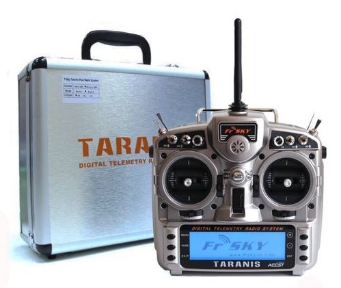 Taranis X9D Plus z aluminiową walizką