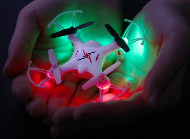 Oświetlenie LED w dronie X12S