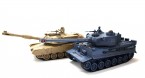 Zestaw wzajemnie walczących czołg&amp;oacute;w PK German Tiger i Abrams M1A2 1:28