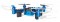 Dron 8818 do zbudowania z klock&oacute;w RTF (2.4GHz, żyroskop) - Niebieski