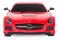 Mercedes-Benz SLS AMG Black series 1:18 RTR (zasilanie na baterie) - Czerwony