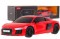 Audi R8 1:24 RTR (zasilanie na baterie) - Czerwony