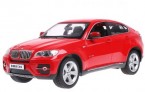 BMW X6 Rastar 1:14 RTR (akumulator, ładowarka sieciowa) - Czerwony