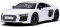 Audi R8 2015 1:14 RTR (zasilanie na baterie AA) - biały