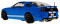 Ford Shelby 1:14 RTR (zasilanie na baterie AA) - Niebieski
