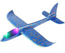 Szybowiec z dwoma trybami latania (rozpiętość 480mm, diody LED) - niebieski