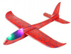 Szybowiec z dwoma trybami latania (rozpiętość 480mm, diody LED) - czerwony