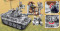 Czołg Tiger I - do zbudowania z klock&oacute;w (1154 element&oacute;w)