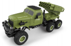 Ciężar&oacute;wka wojskowa SL-196A (1:16, 6WD, 2.4G) Zielona